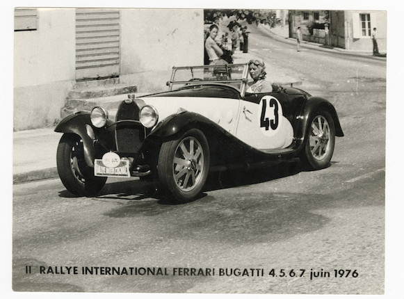 56 years in the ownership of Geoffrey St John and his Estate The 1932 ex-Le Comte Guy Bouriat/Louis Chiron Le Mans 24-Hours ,1931 Bugatti Type 55 Two-Seat Supersport  Chassis no. 55221 Engine no. 26 (ex-car 55223) image 14