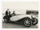 Thumbnail of 56 years in the ownership of Geoffrey St John and his Estate The 1932 ex-Le Comte Guy Bouriat/Louis Chiron Le Mans 24-Hours ,1931 Bugatti Type 55 Two-Seat Supersport  Chassis no. 55221 Engine no. 26 (ex-car 55223) image 13