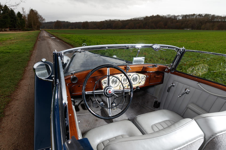 First owned by Henry Garat ,1935 Mercedes-Benz 500K Cabriolet A   Chassis no. 123779