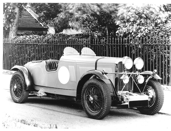 The ex-Dr Roth, W M 'Mike' Couper, Brooklands race-winning,1934 Talbot AV105 Brooklands Sports Racer  Chassis no. AV35499 image 4
