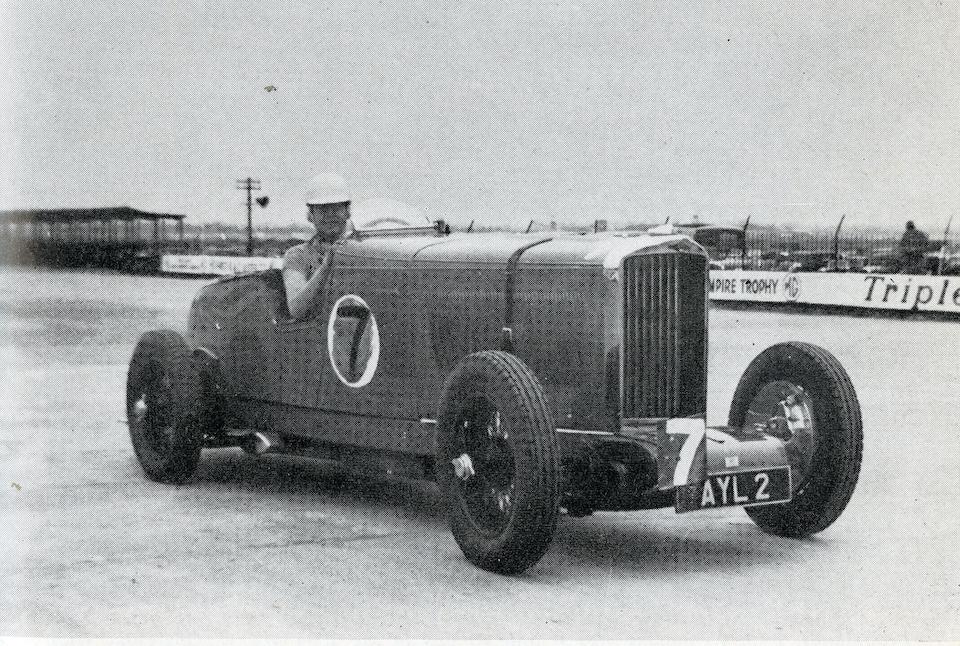 The ex-Dr Roth, W M 'Mike' Couper, Brooklands race-winning,1934 Talbot AV105 Brooklands Sports Racer  Chassis no. AV35499