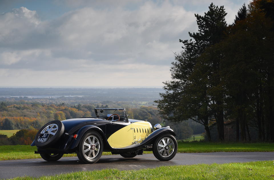 56 years in the ownership of Geoffrey St John and his Estate The 1932 ex-Le Comte Guy Bouriat/Louis Chiron Le Mans 24-Hours ,1931 Bugatti Type 55 Two-Seat Supersport  Chassis no. 55221 Engine no. 26 (ex-car 55223)