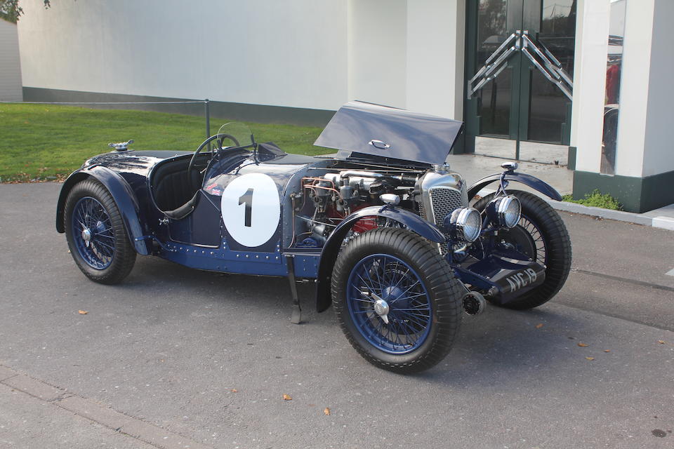 The ex-factory team car,1936 Riley 1&#189;-Litre TT Sprite Competition Sports  Chassis no. 22T1750