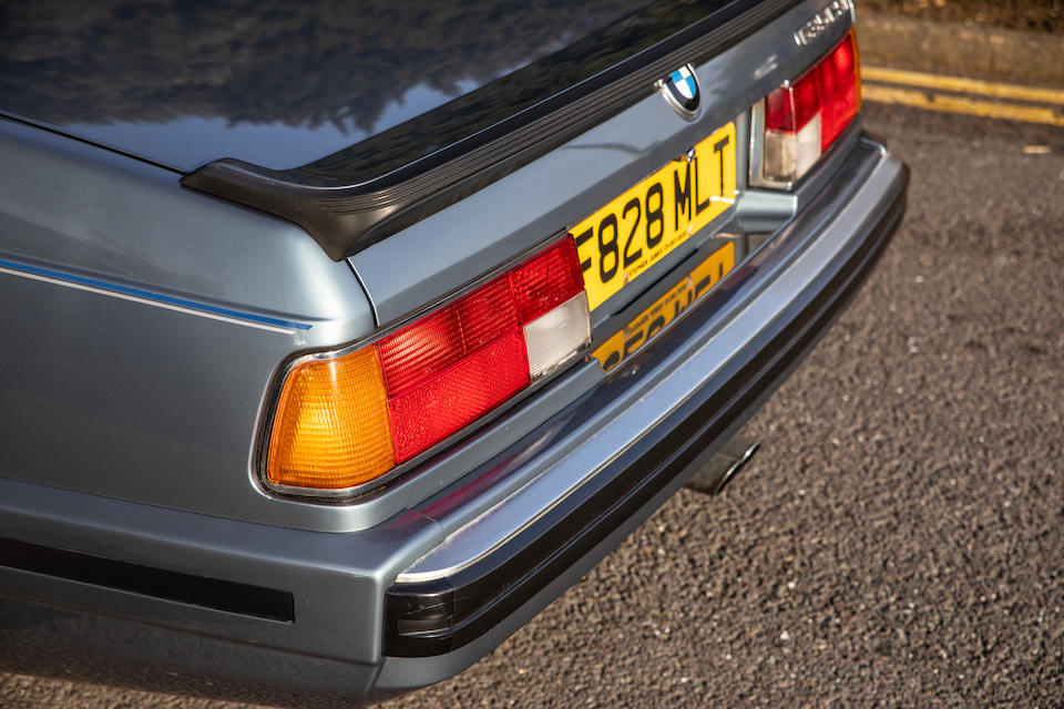1988 BMW 635 CSI  Chassis no. WBAEC820508187873