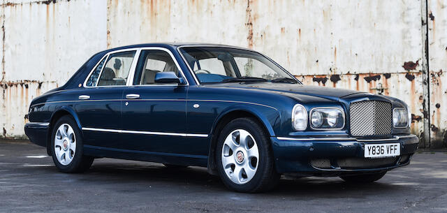 Bonhams : 2001 Bentley Arnage Red Label Chassis no ...