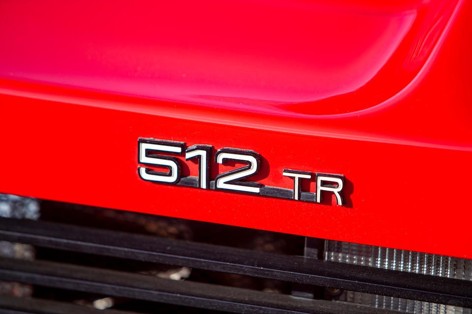 1992 Ferrari 512 TR Coup&#233;  Chassis no. ZFFLA0B000092766