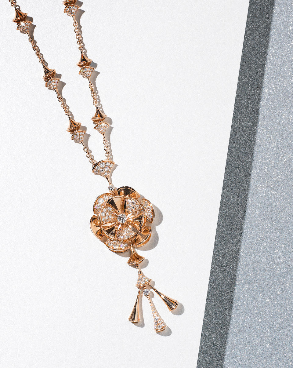 A diamond 'Divas' Dream' necklace, by Bulgari