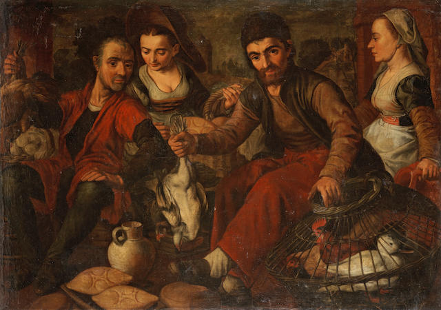 Workshop of Joachim Beuckelaer (Antwerp circa 1530-circa 1573) The poultry sellers