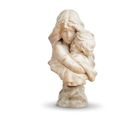 A large Italian group marble early 20th century