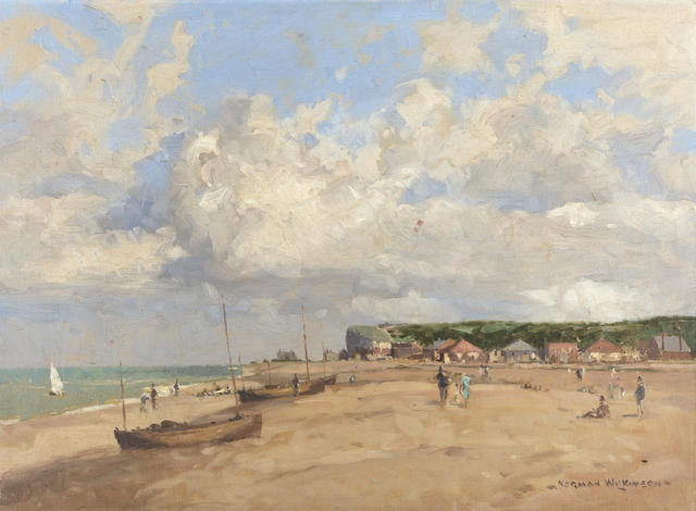 Norman Wilkinson (British, 1878-1971) Walmer Beach, Kent