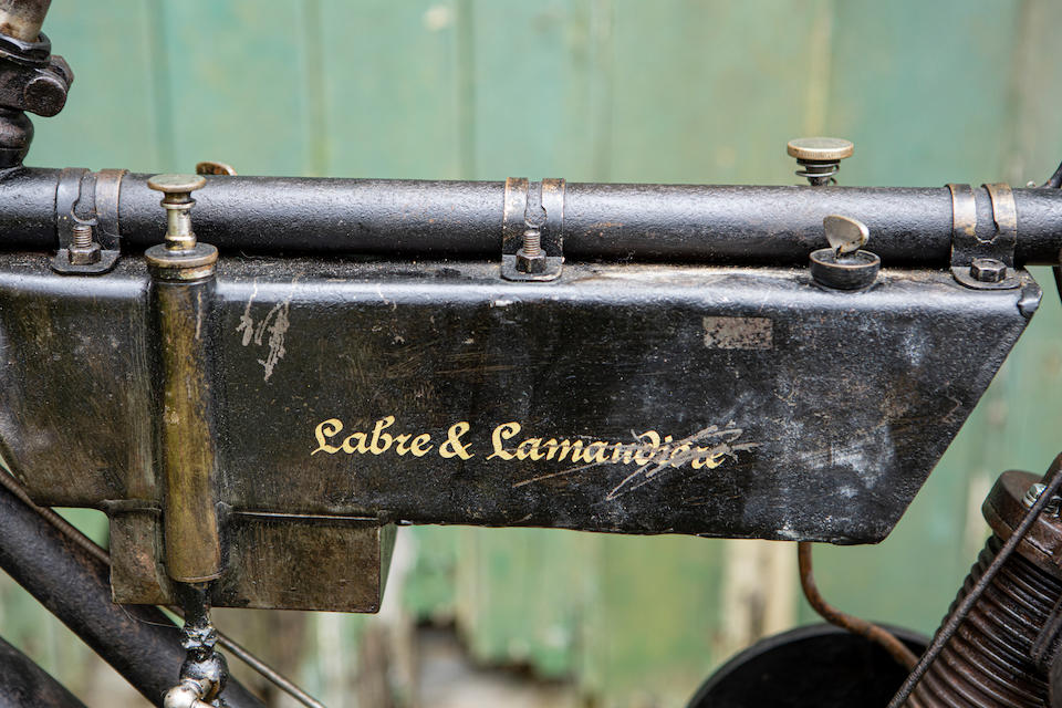 'Labre & Lamaudi&#232;re' Frame no. 43117 Engine no. 161930