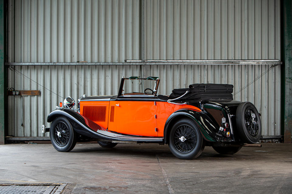 1934 Talbot AV105 Three Position Drophead Coup&#233;  Chassis no. 35488