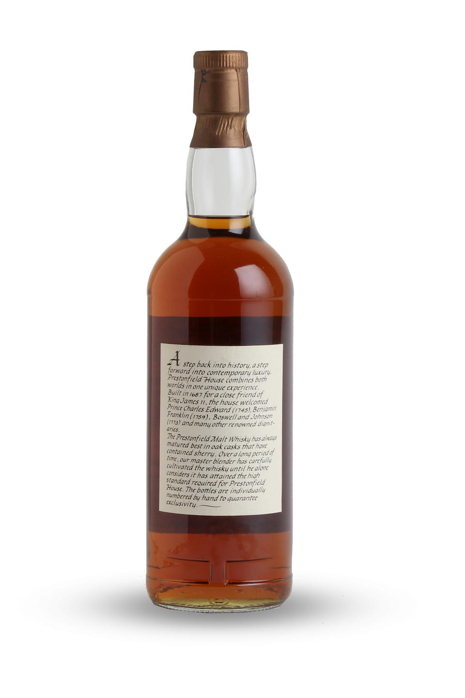 The Prestonfield Bowmore-22 year old-1965