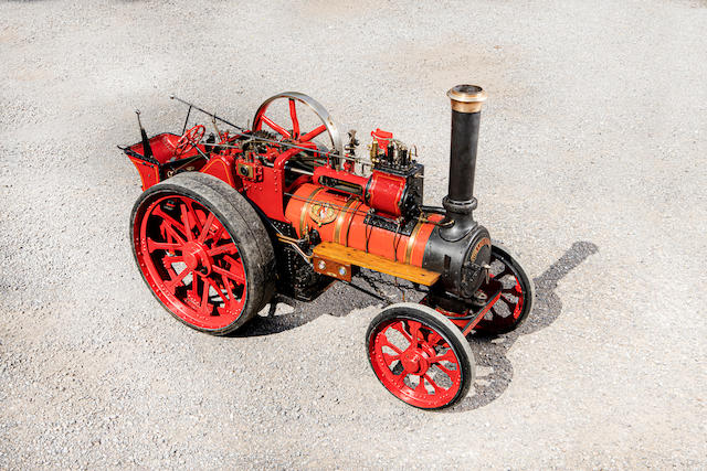 A 3" scale model of a Marshall 7nhp agricultural traction engine,