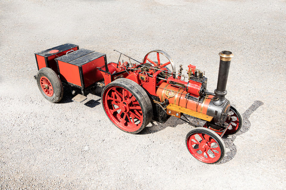 A 3" scale model of a Marshall 7nhp agricultural traction engine,