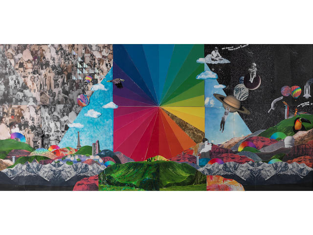 Coldplay: the original concept artwork by Coldplay and Pilar Zeta for the band's 2015 album A Head Full Of Dreams, Parlophone/Atlantic Records,