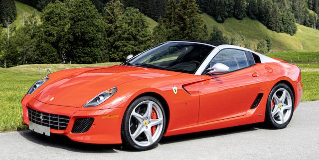 One of 80 built,2011 Ferrari  599 SA Aperta with Factory Hardtop  Chassis no. ZFF72RDT3B0183755