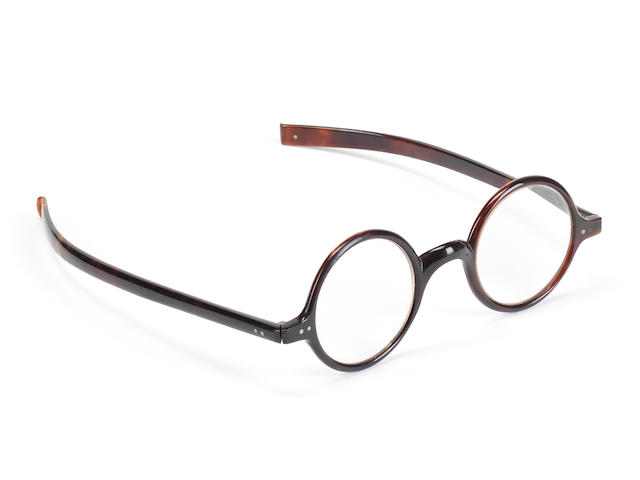 CHURCHILL (WINSTON) A pair of spectacles made for Winston Churchill by C.W. Dixey and Son Ltd.
