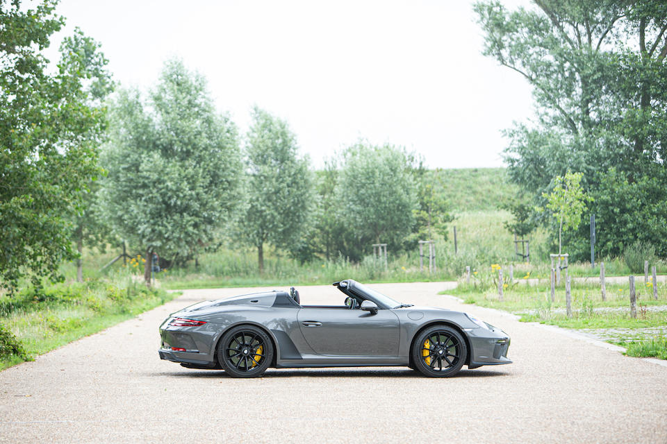 Less than 1500 kms from new,2019  Porsche  911.2 Speedster  Chassis no. WP0ZZZ99ZKS170870