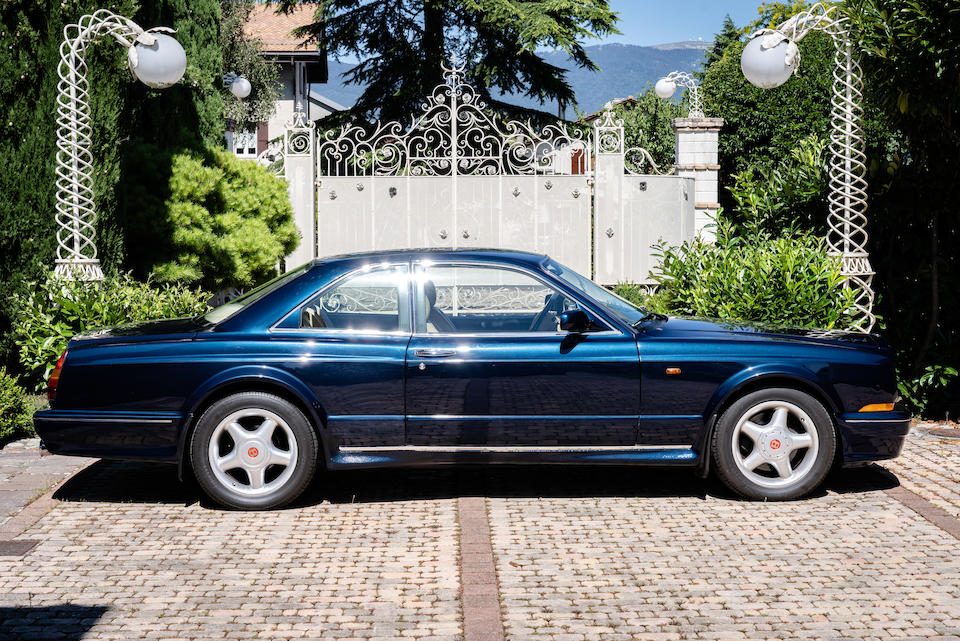 1996 Bentley Continental T Coup&#233;  Chassis no. SCBZU23C9VCX53371