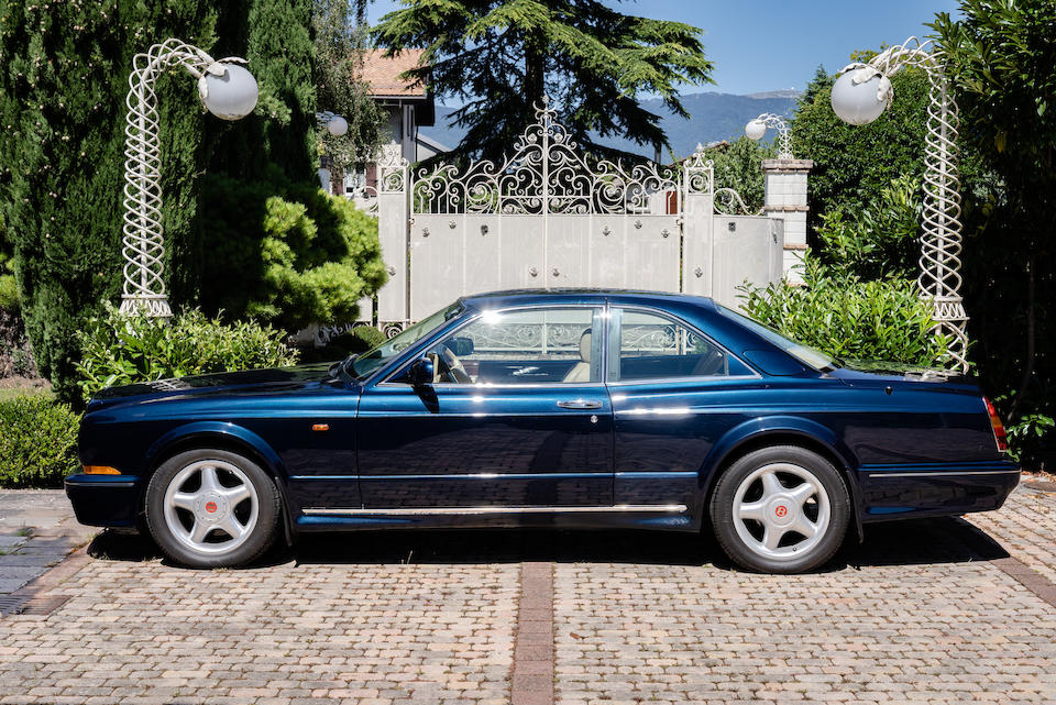 1996 Bentley Continental T Coup&#233;  Chassis no. SCBZU23C9VCX53371