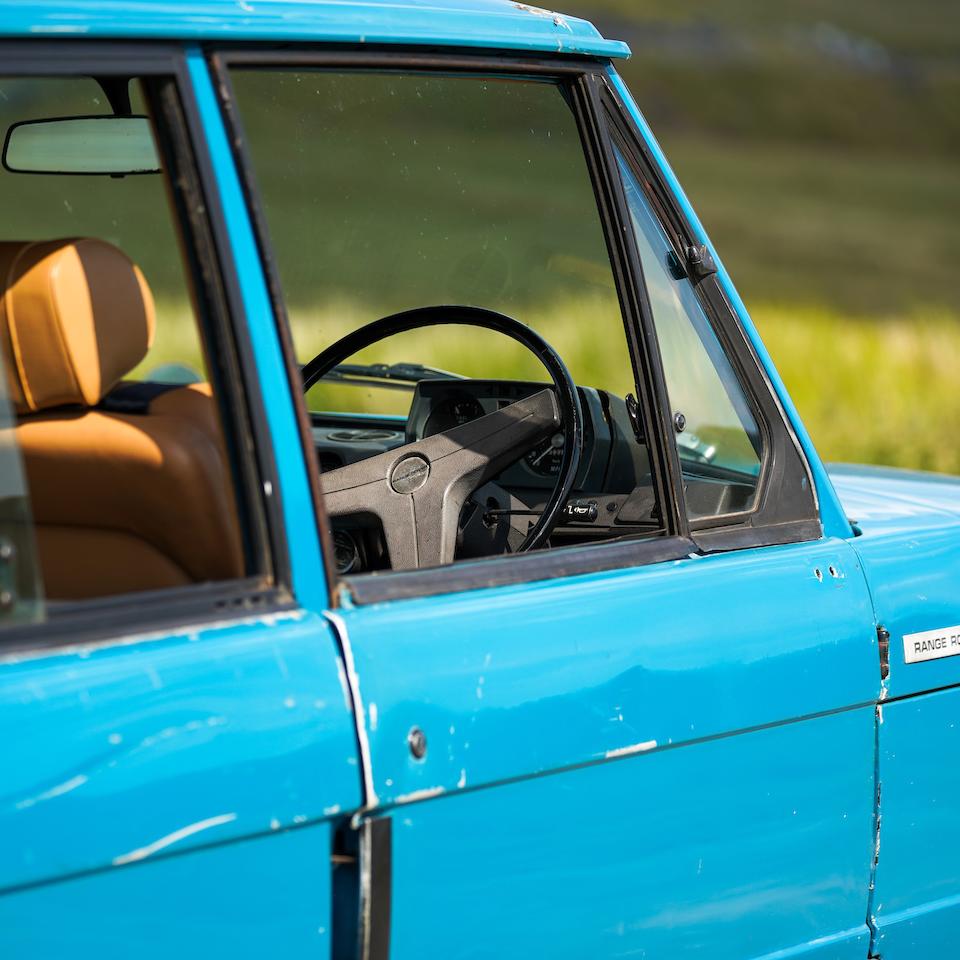 1971 Range Rover 3-Door  Chassis no. 35501223A