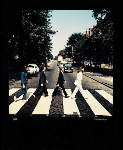 Iain MacMillan (British, 1938-2006): The Beatles, 'Abbey Road', 1969,