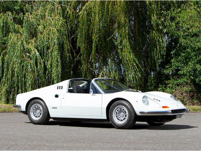 Freshly restored to '100-point'concours standard,1973 Ferrari Dino 246 GTS Coup&#233;  Chassis no. 07362