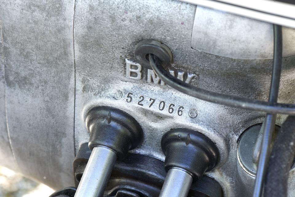 1952 BMW 494cc R51/3 Frame no. 527066 Engine no. 527066