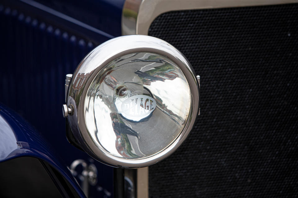 1922 Delage CO2 4&#189;-Litre Dual Cowl Tourer  Chassis no. 12868