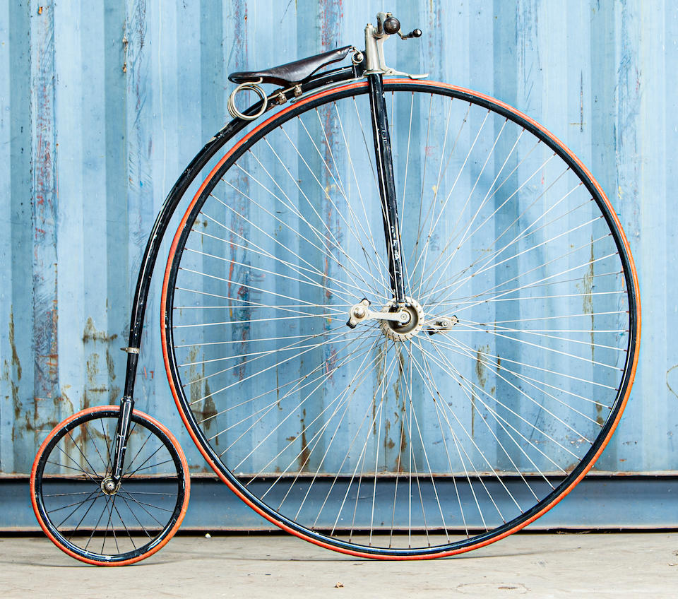 A 52 inch "Royal Mail" Ordinary Bicycle by Read & Son of Boston, American, circa 1889,  ((5))