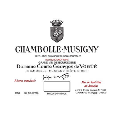 Chambolle-Musigny 2012, Domaine Comte Georges de Vog&#252;&#233; (6)