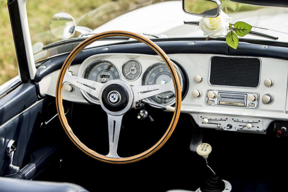Sold new to HRH Prince Constantine II of Greece,1959 BMW 507 Series II Roadster  Chassis no. 70227