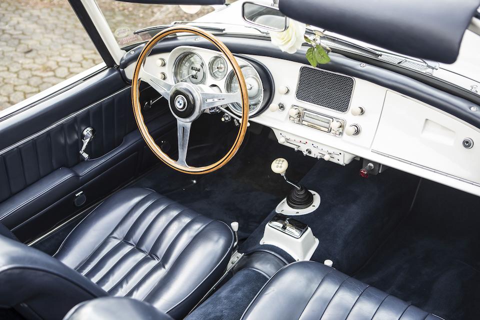 Sold new to HRH Prince Constantine II of Greece,1959 BMW 507 Series II Roadster  Chassis no. 70227