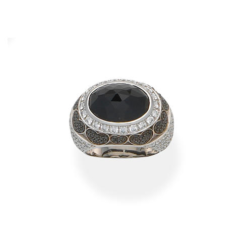 Bonhams : Chopard: Sapphire and Diamond Ring