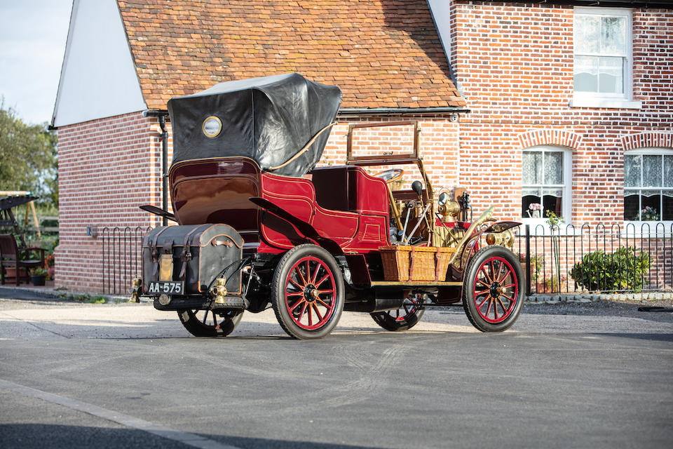 1903 Thornycroft 20hp Four-Cylinder Double Phaeton  Chassis no. BZ 14