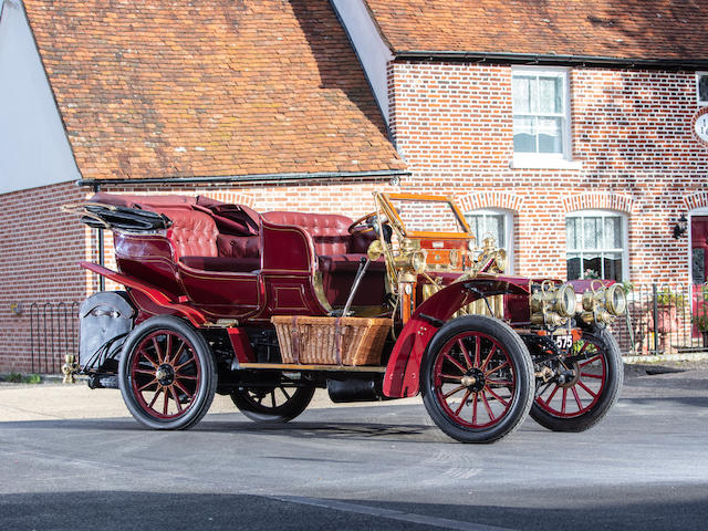 1903 Thornycroft 20hp Four-Cylinder Double Phaeton  Chassis no. BZ 14