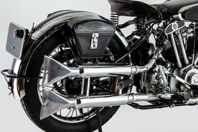 Offered from the National Motorcycle Museum Collection,1936 Brough Superior 982cc SS100 Frame no. M1/1661 Engine no. BS/X 1001 image 3