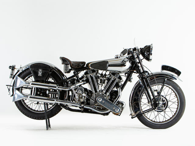 Offered from the National Motorcycle Museum Collection,1936 Brough Superior 982cc SS100 Frame no. M1/1661 Engine no. BS/X 1001