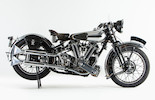 Thumbnail of Offered from the National Motorcycle Museum Collection,1936 Brough Superior 982cc SS100 Frame no. M1/1661 Engine no. BS/X 1001 image 1