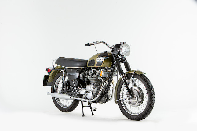 Offered from the National Motorcycle Museum Collection, 1968 Triumph 740cc T150 Trident Frame no. T150T 121 Engine no. T150T 121 (see text) image 5