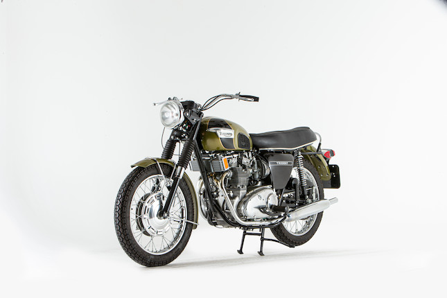 Offered from the National Motorcycle Museum Collection, 1968 Triumph 740cc T150 Trident Frame no. T150T 121 Engine no. T150T 121 (see text) image 4