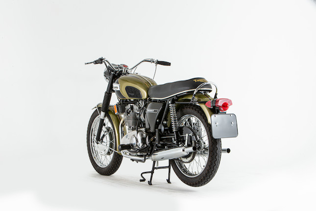 Offered from the National Motorcycle Museum Collection, 1968 Triumph 740cc T150 Trident Frame no. T150T 121 Engine no. T150T 121 (see text) image 2