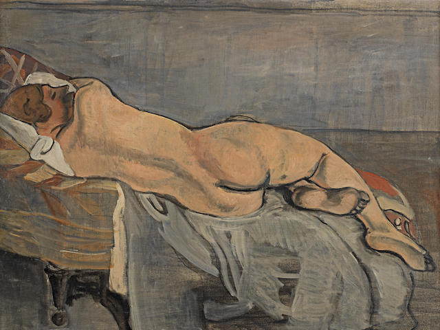 GEORGE KARS (Czech, 1882-1945) Nude (Painted c. 1927)