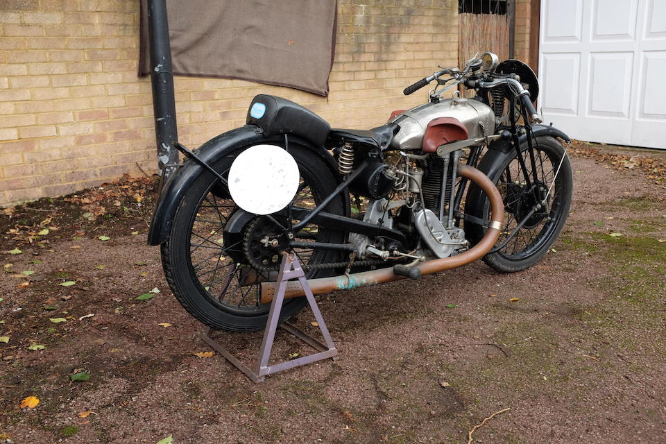 Believed 1927 works TT, 1927 Triumph 498cc Racing Motorcycle Frame no. 702232 Engine no. 122031 Crankcase mating no's T7 1 / T7 1