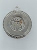 Thumbnail of Piaget. A very attractive 18K white gold and diamond set keyless wind open face pocket watch with green hard stone dial January 1973 image 3