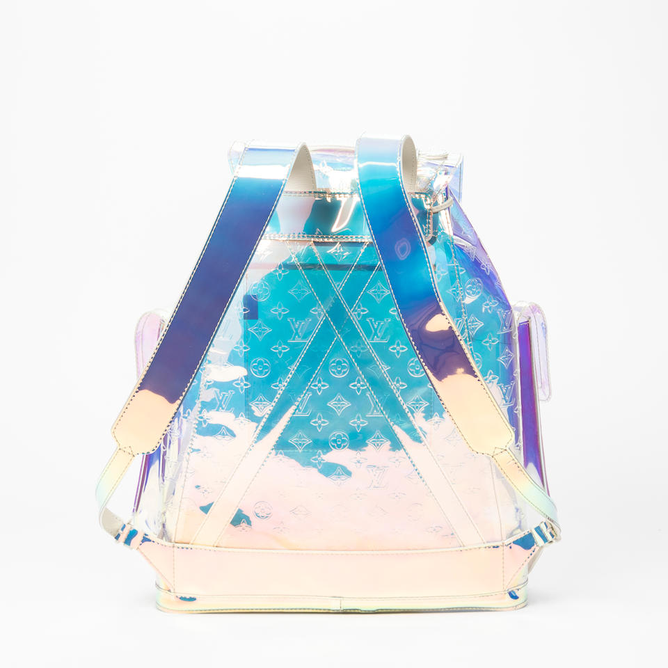 Louis Vuitton Monogram Prism Christopher GM - Blue Backpacks, Bags