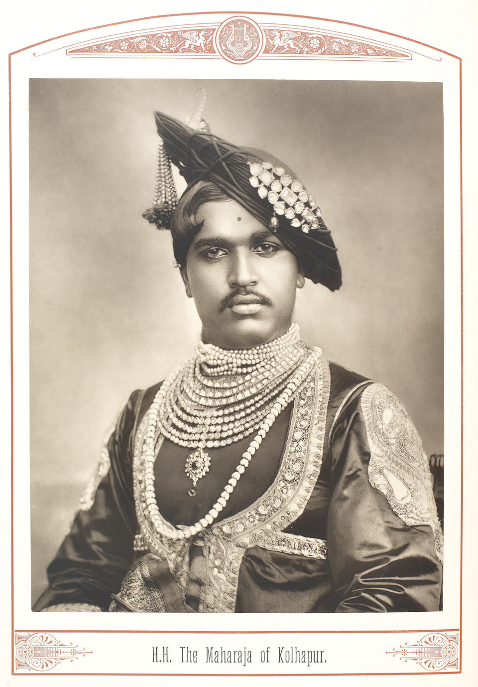 JEHANGIR (SORABJI) Princes and Chiefs of India. A Collection of Biographies and Portraits of the Indian Princes and Chiefs and Brief Historical Surveys of the Territories... Revised and Completed by F.S. Jehangir Tal&#233;yarkhan, 3 vol., FIRST EDITION, Waterlow & Sons, 1903