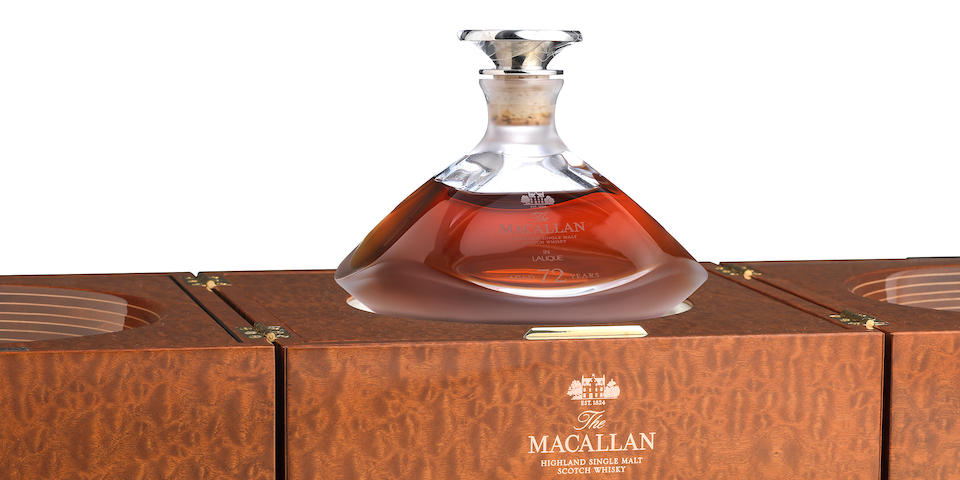Bonhams Outstanding Macallan Lalique Genesis 72 Year Old Leads Bonhams Whisky Sale In Edinburgh
