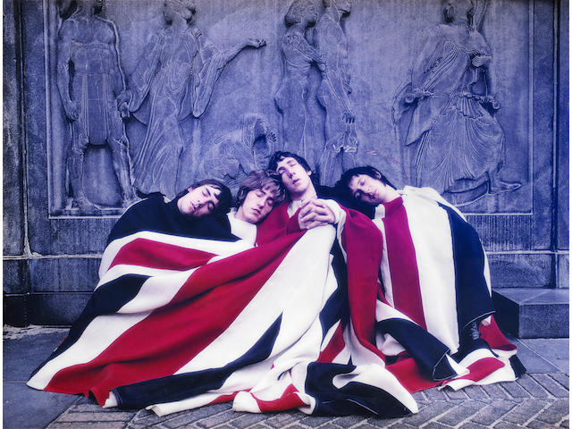 Art Kane (American, 1925-1995) The Who With Flag, 1968, printed later